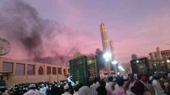تفجير الحرم النبوي بالسعودية