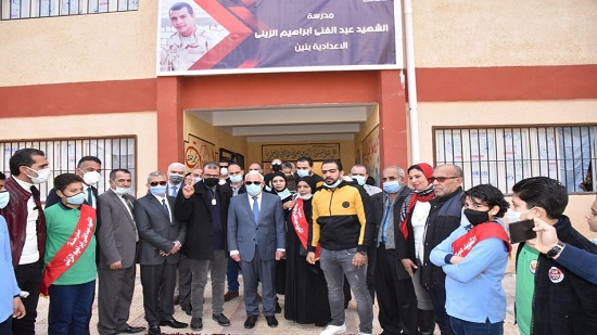  إطلاق اسم الشهيد الزيني على مدرسة إعدادية ببور سعيد  