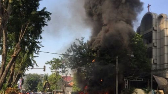 اندونيسيا تعلن داعش المسئول عن تفجير كنيسة امس فى احد السعف وتكشف عن هوايتهم 