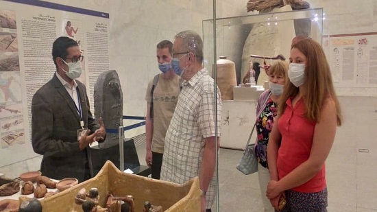 متحف الحضارة يستقبل شخصيات عامة والسفراء الأجانب بالقاهرة