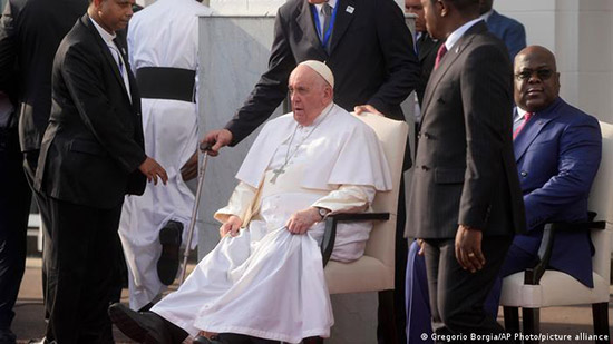البابا فرنسيس في الكونغو