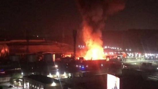 مصرع وإصابة «6» عمال فى حريق شركة «بتروجاس