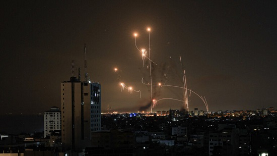 سقوط صاروخ أطلق من قطاع غزة في عسقلان